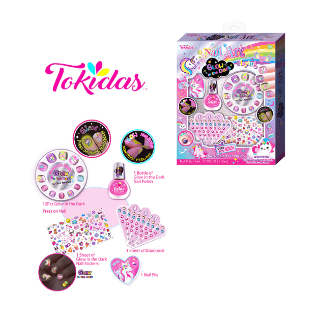 SET DE ARTE DE UÑAS PERFUMADAS 