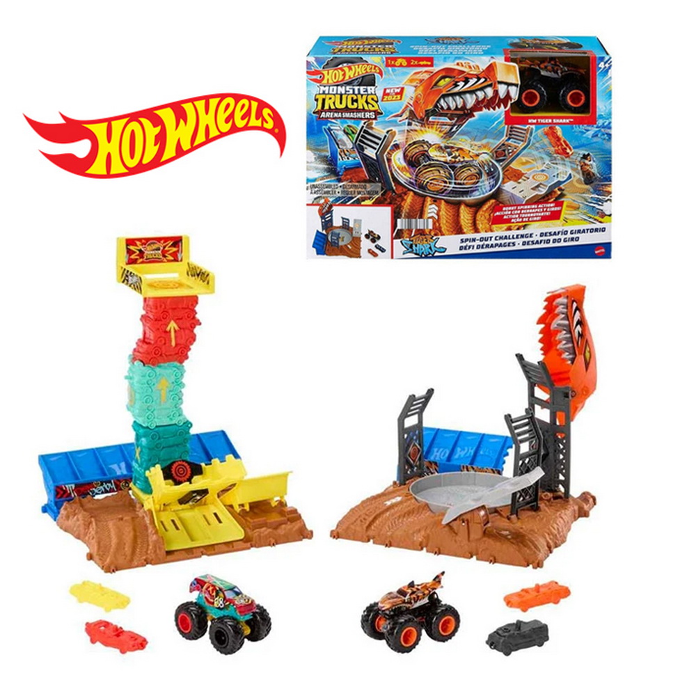 HOT WHEELS MONSTER TRUCKS ARENA DE DEMOLICION SURTIDO