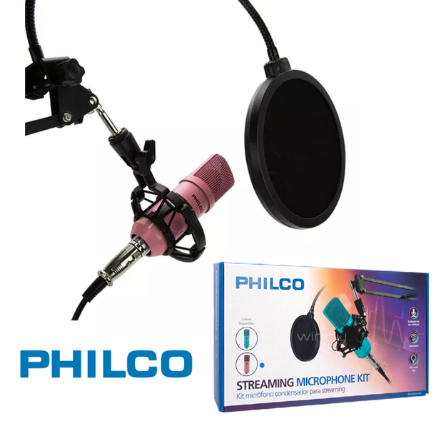 KIT ESTUDIO MICROFONO PHILCO