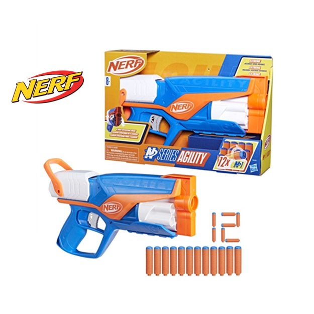NERF LANZADOR DE DARDOS SERIE AGILITY